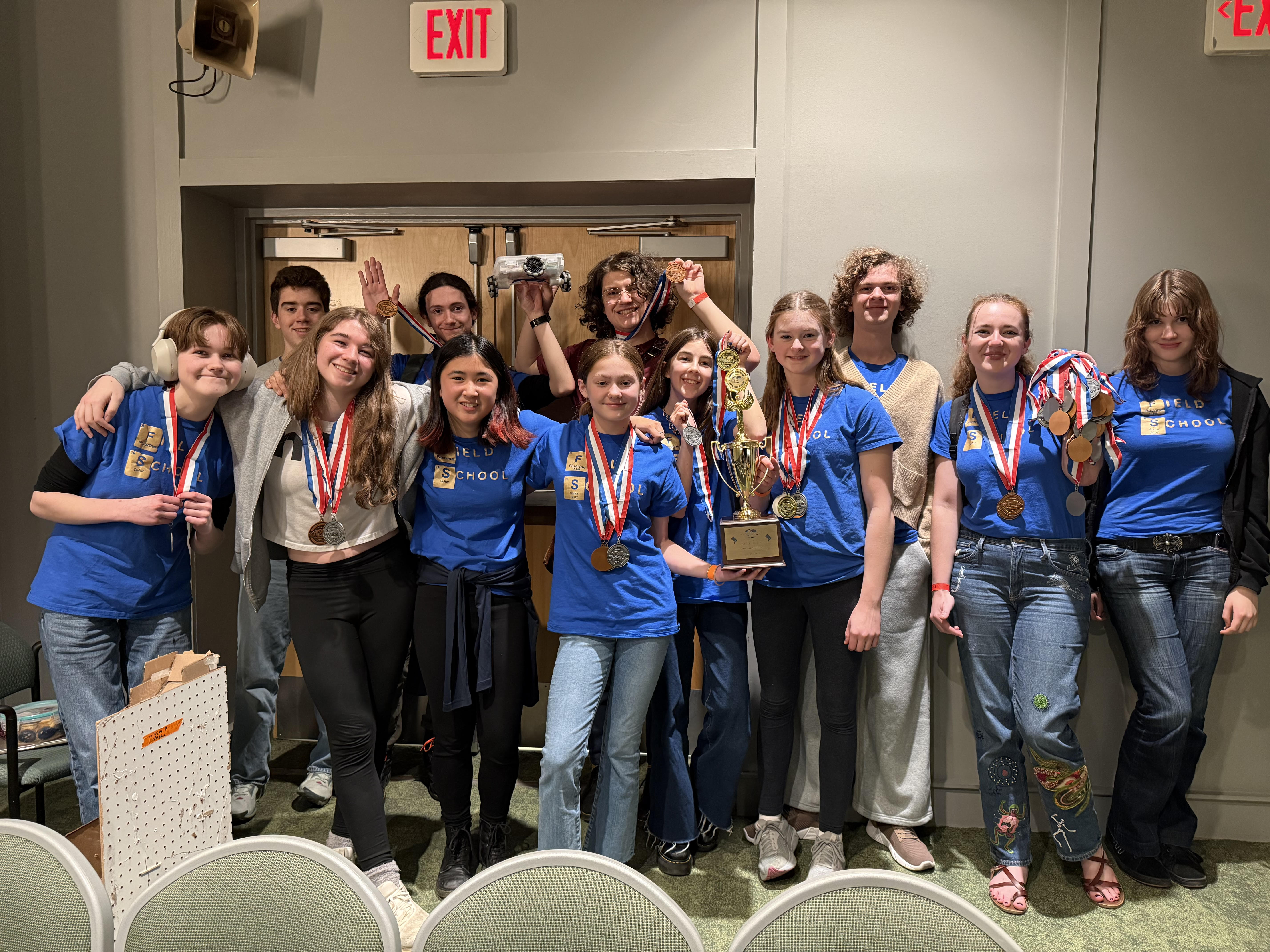Field Students Earn Awards in Science Olympiad Competition in DC