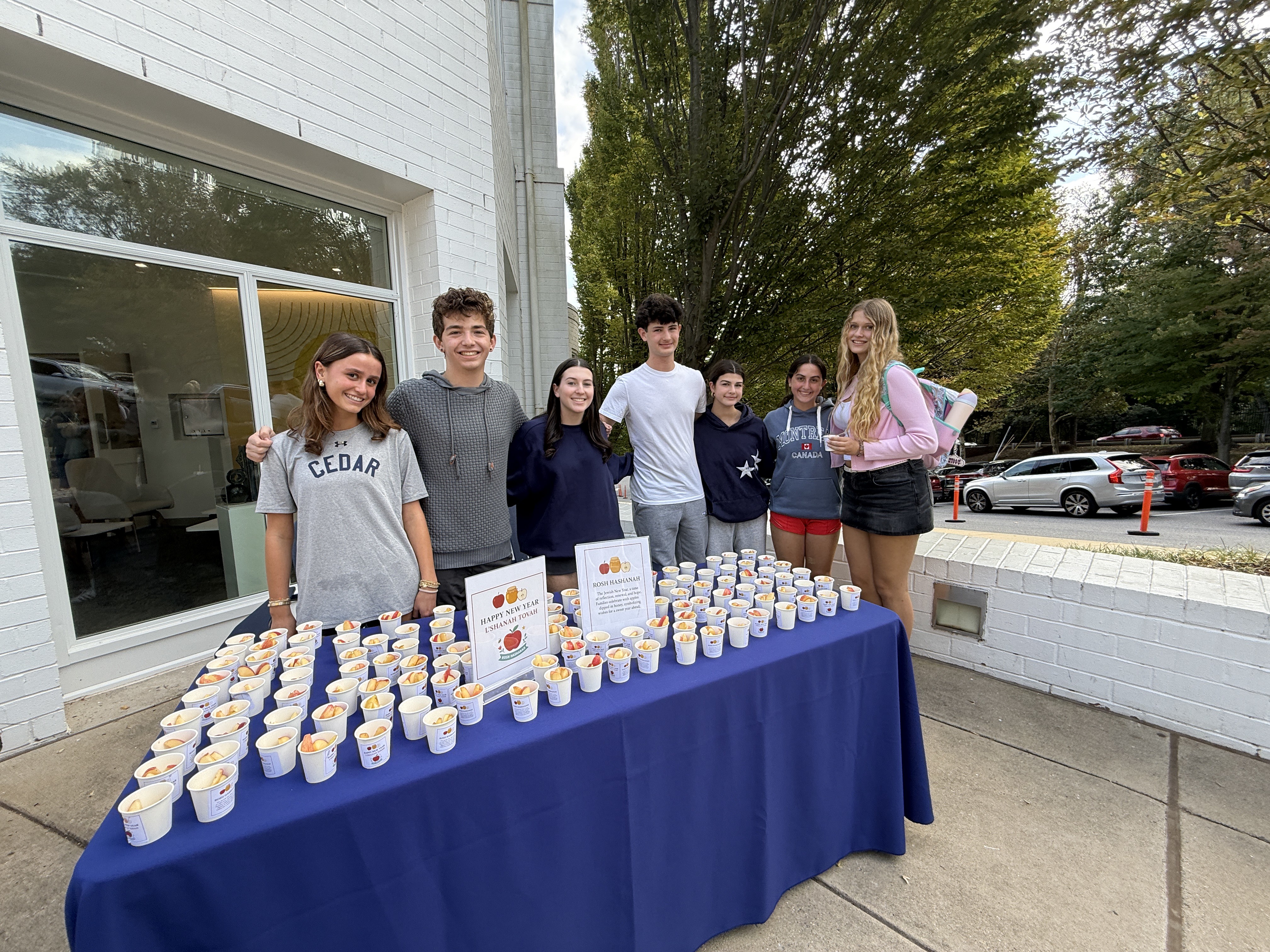 photo of the student leadership team