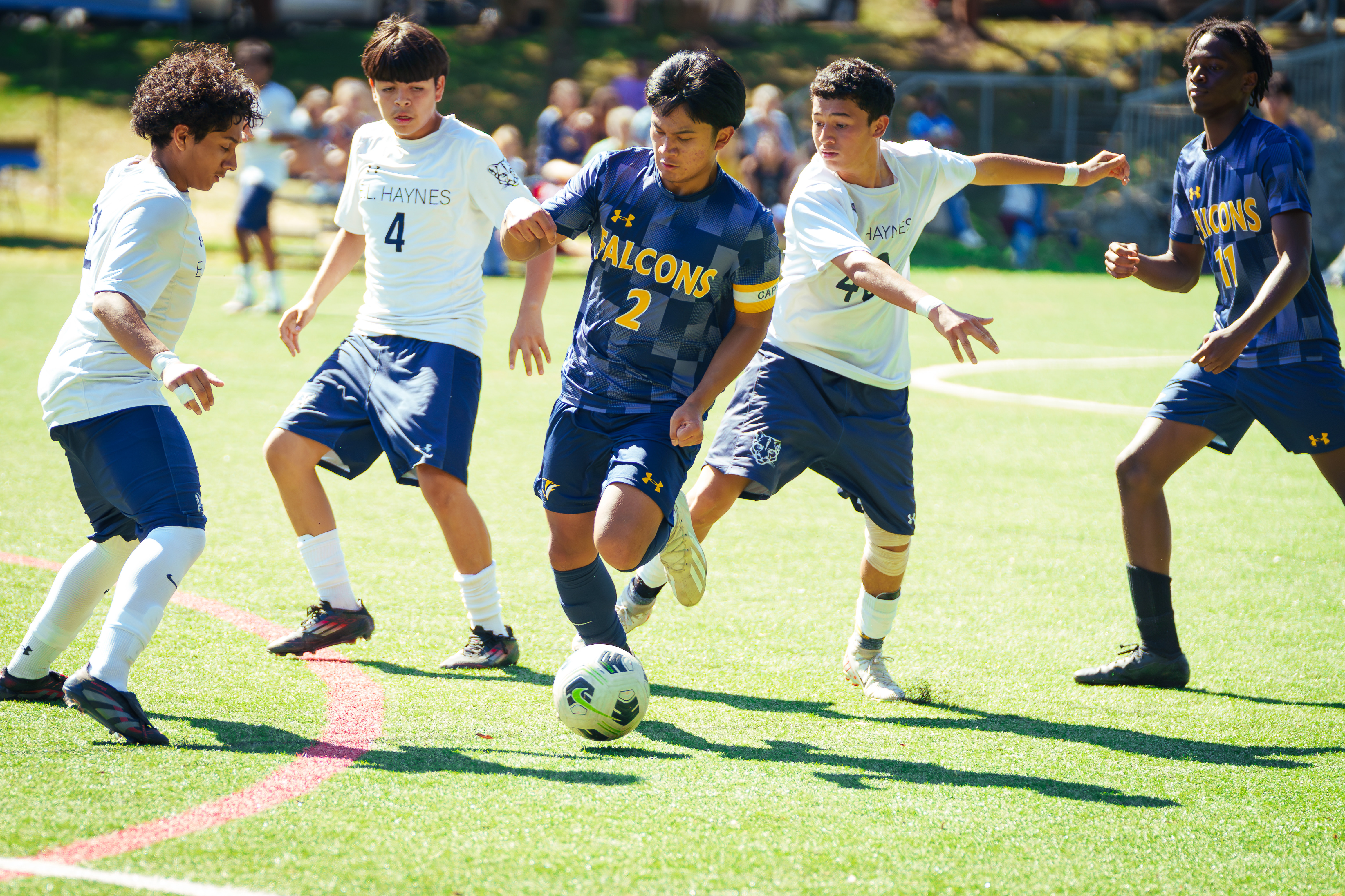 photo of students playing basketball