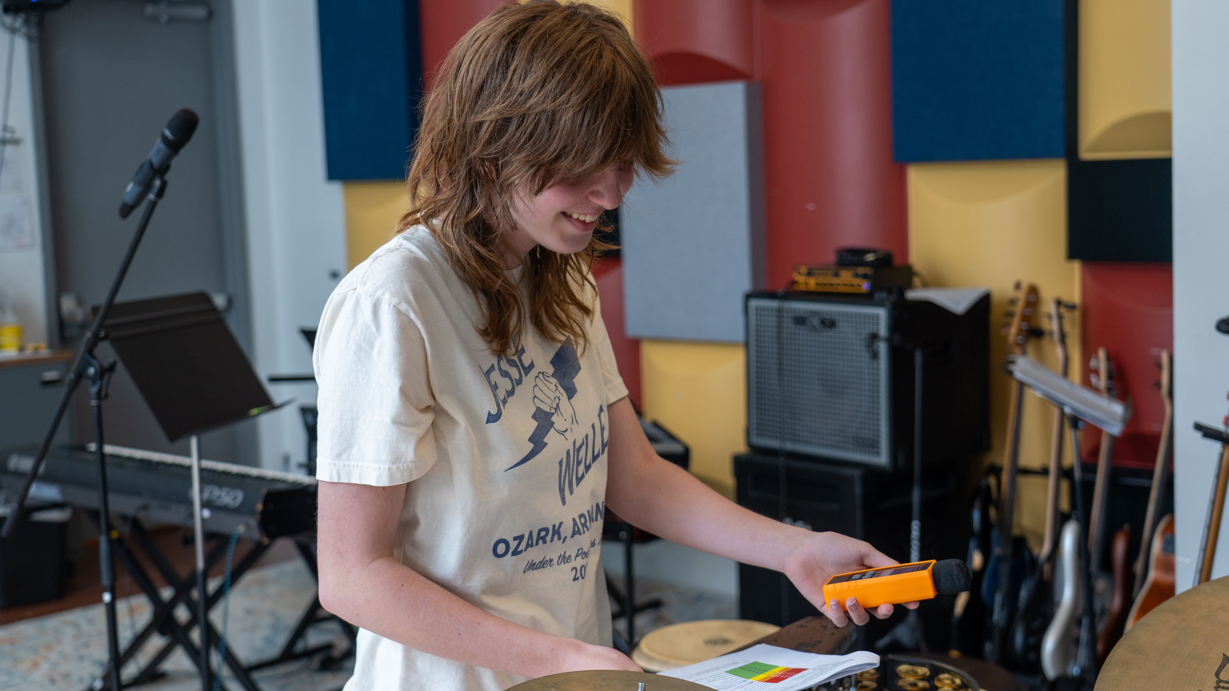 Students Explore Decibels and How to Use Them