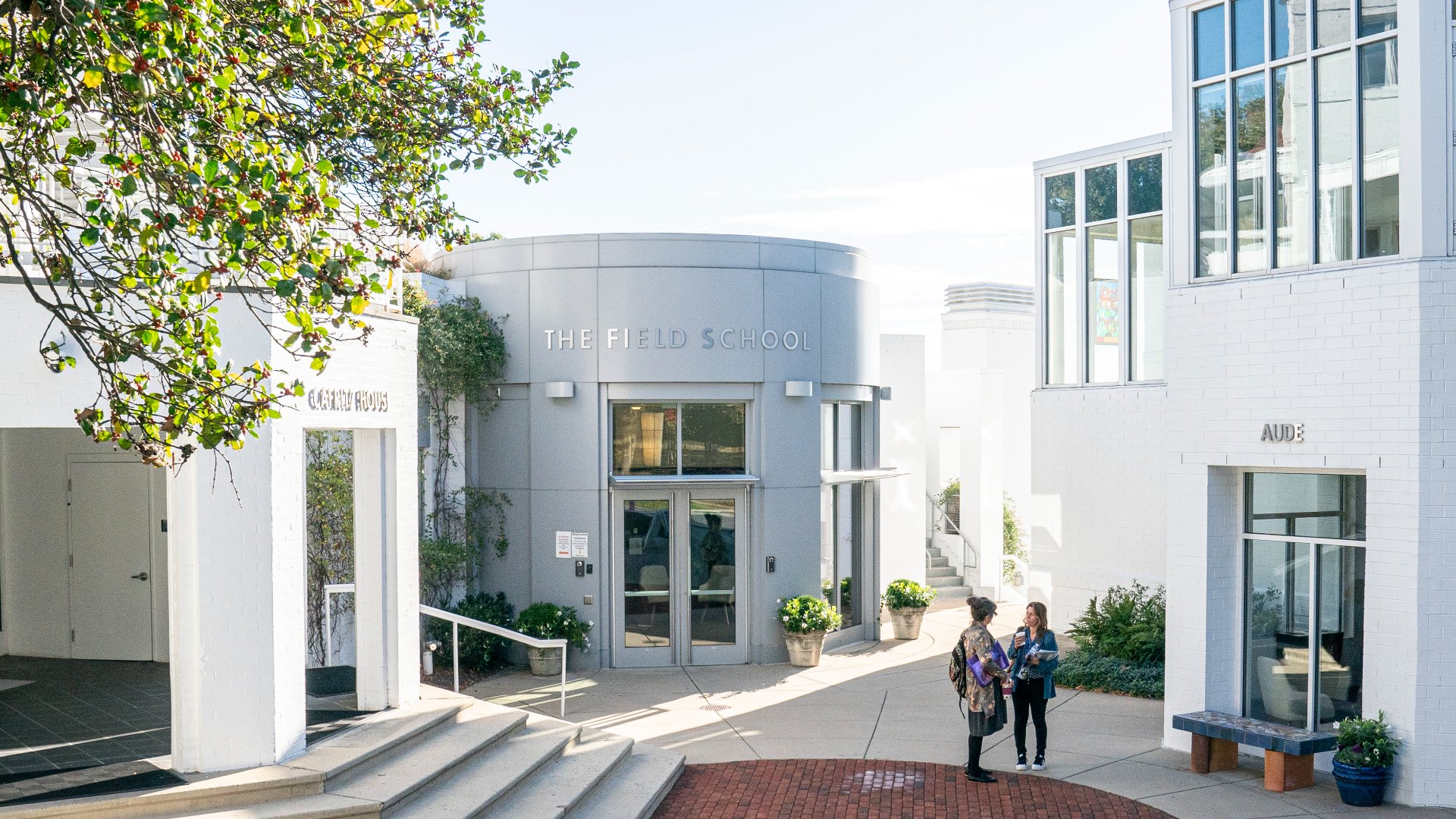 photo of buildings on the school campus